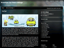 Tablet Screenshot of carcabpool.com